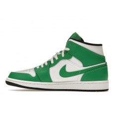 Jordan 1 Mid Lucky Green