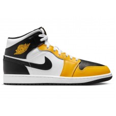 Кроссовки Jordan 1 Mid Yellow Ochre