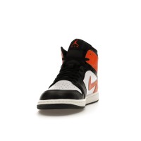 Jordan 1 Mid Black Toe Starfish