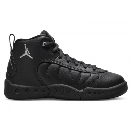 Jordan Jumpman Pro Black Metallic Silver White (PS) - детская сетка размеров