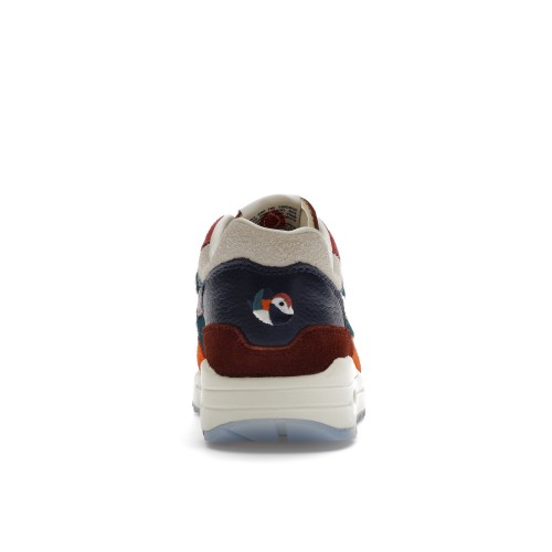 Кроссы Nike Air Max 1 Kasina Won-Ang Orange - мужская сетка размеров