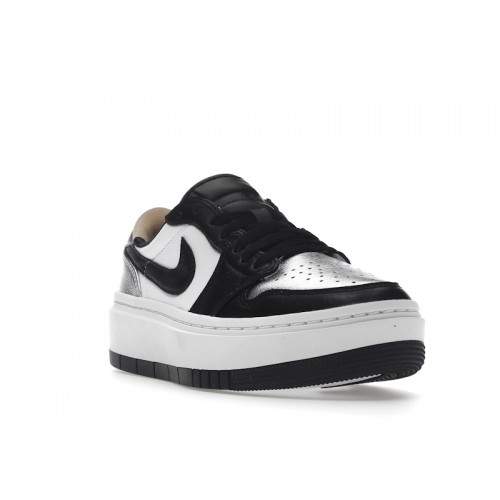 Кроссы Jordan 1 Elevate Low SE Silver Toe (W) - женская сетка размеров