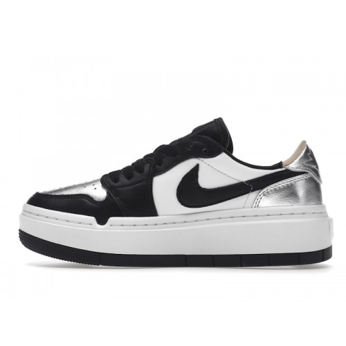 Кроссы Jordan 1 Elevate Low SE Silver Toe (W) - женская сетка размеров