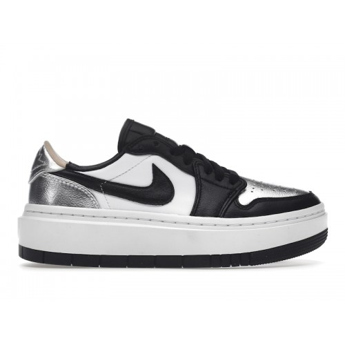 Кроссы Jordan 1 Elevate Low SE Silver Toe (W) - женская сетка размеров