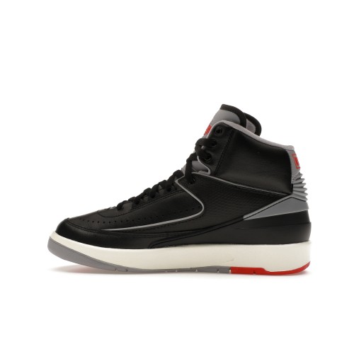 Кроссы Jordan 2 Retro Black Cement (GS) - подростковая сетка размеров