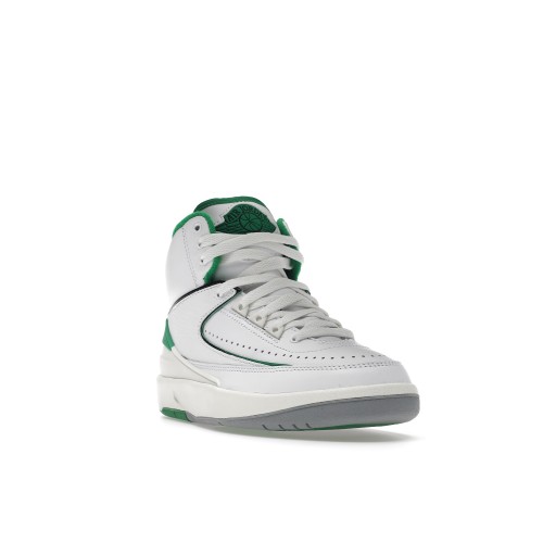 Кроссы Jordan 2 Retro Lucky Green (GS) - подростковая сетка размеров