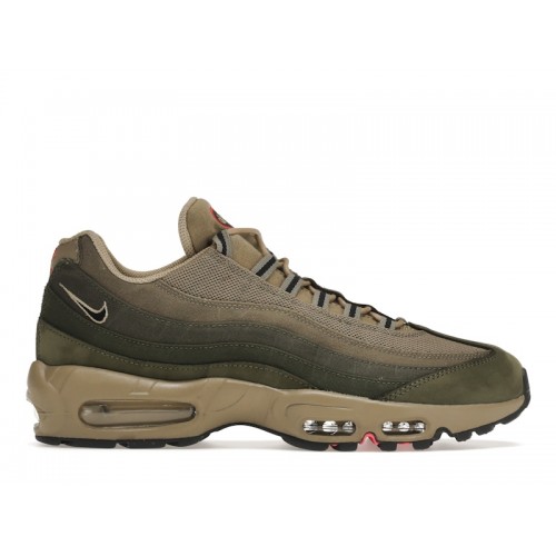 Кроссы Nike Air Max 95 Matte Olive - мужская сетка размеров