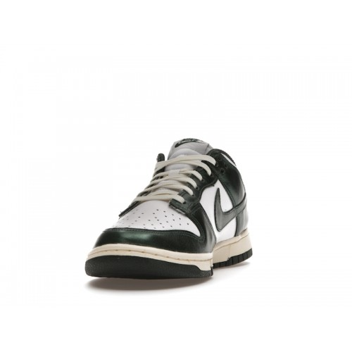 Кроссы Nike Dunk Low Vintage Green (W) - женская сетка размеров
