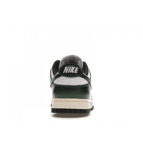 Кроссы Nike Dunk Low Vintage Green (W) - женская сетка размеров