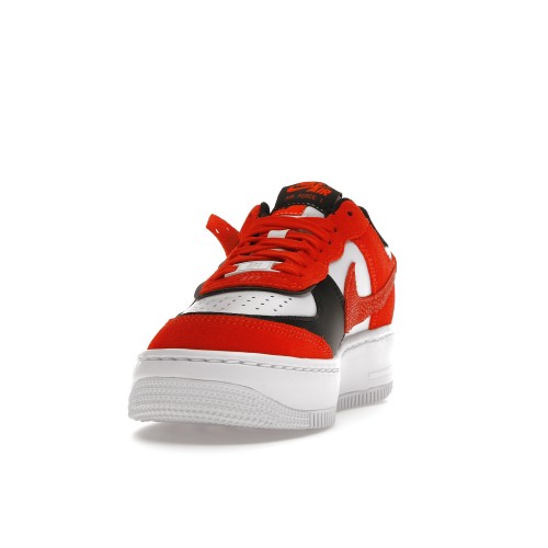 Кроссы Nike Air Force 1 Low Shadow Rush Orange (W) - женская сетка размеров