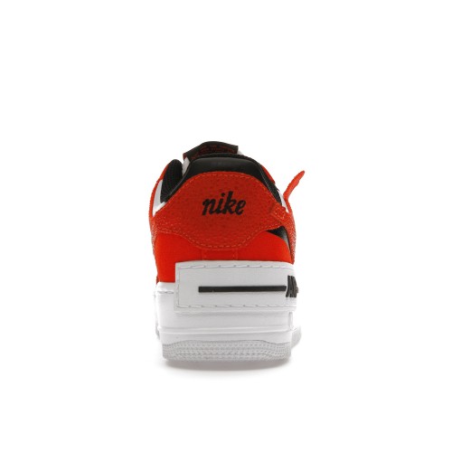 Кроссы Nike Air Force 1 Low Shadow Rush Orange (W) - женская сетка размеров