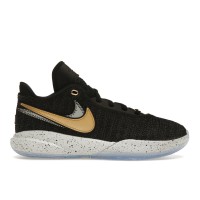 Подростковые кроссовки Nike LeBron 20 Black Metallic Gold (GS)