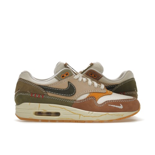 Кроссы Nike Air Max 1 Premium Wabi-Sabi (W) - женская сетка размеров