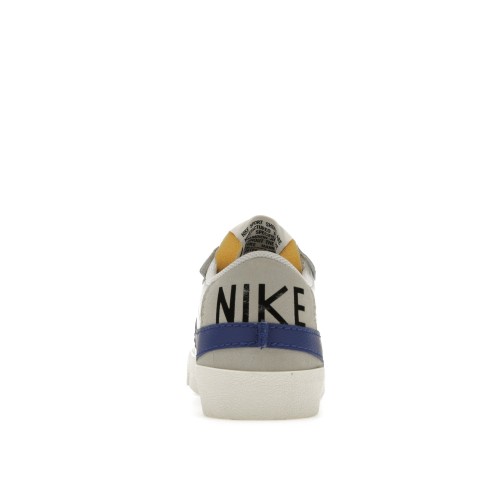 Кроссы Nike Blazer Low 77 Jumbo White Old Royal - мужская сетка размеров