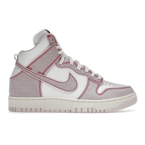 Кроссы Nike Dunk High 1985 Barely Rose Denim - мужская сетка размеров