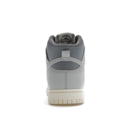 Кроссы Nike Dunk High Premium Certified Fresh Particle Grey - мужская сетка размеров