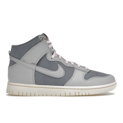 Кроссы Nike Dunk High Premium Certified Fresh Particle Grey - мужская сетка размеров