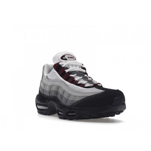 Кроссы Nike Air Max 95 Dark Beetroot - мужская сетка размеров