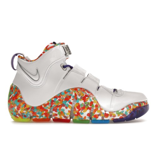 Кроссы Nike LeBron 4 Fruity Pebbles (2024) - мужская сетка размеров
