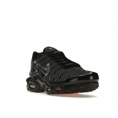 Кроссы Nike Air Max Plus 3D Swoosh Black - мужская сетка размеров