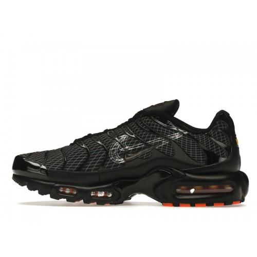 Кроссы Nike Air Max Plus 3D Swoosh Black - мужская сетка размеров