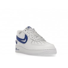 Кроссовки Nike Air Force 1 Low 07 FM Cut Out Swoosh White Game Royal