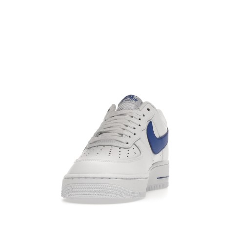 Кроссы Nike Air Force 1 Low 07 FM Cut Out Swoosh White Game Royal - мужская сетка размеров