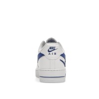 Кроссовки Nike Air Force 1 Low 07 FM Cut Out Swoosh White Game Royal
