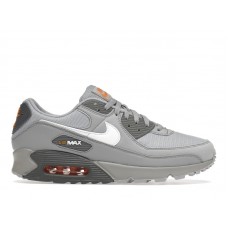 Кроссовки Nike Air Max 90 Wolf Grey Kumquat Cool Grey White