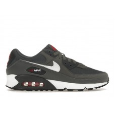 Кроссовки Nike Air Max 90 Iron Grey University Red