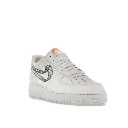 Кроссы Nike Air Force 1 Low 3D Swoosh Graphic - мужская сетка размеров