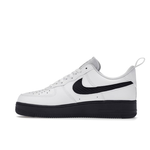 Кроссы Nike Air Force 1 Low White Black Teal - мужская сетка размеров
