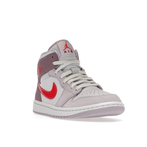 Кроссы Jordan 1 Mid Valentines Day (2022) (Womens) - женская сетка размеров