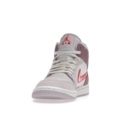 Кроссы Jordan 1 Mid Valentines Day (2022) (Womens) - женская сетка размеров