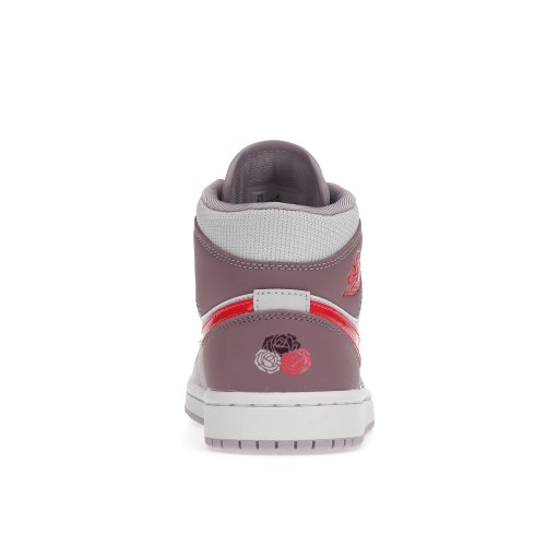 Кроссы Jordan 1 Mid Valentines Day (2022) (Womens) - женская сетка размеров