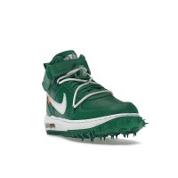 Кроссовки Nike Air Force 1 Mid Off-White Pine Green