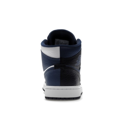 Кроссы Jordan 1 Mid Split French Blue (W) - женская сетка размеров