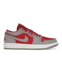 Женские кроссовки Jordan 1 Low SE Homage Split Gym Red Cement Grey (W)