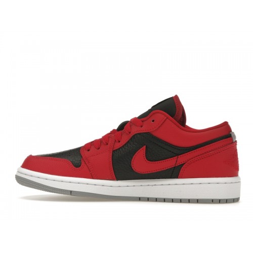 Кроссы Jordan 1 Low SE Homage Split Gym Red Cement Grey (W) - женская сетка размеров