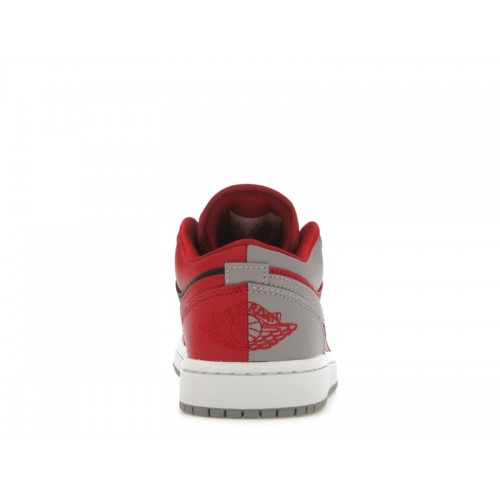 Кроссы Jordan 1 Low SE Homage Split Gym Red Cement Grey (W) - женская сетка размеров