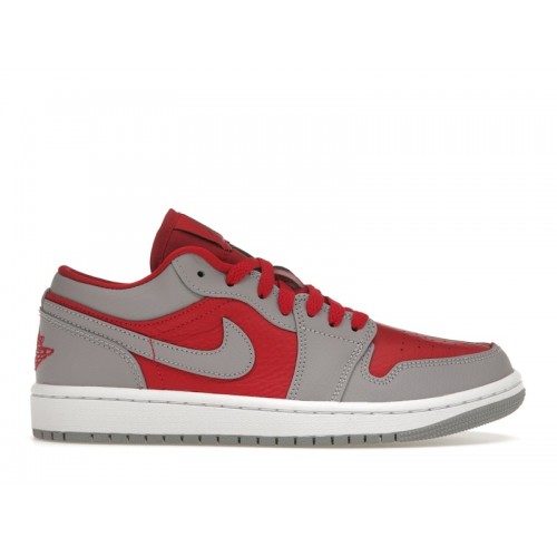 Кроссы Jordan 1 Low SE Homage Split Gym Red Cement Grey (W) - женская сетка размеров