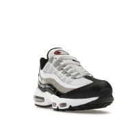 Женские Nike Air Max 95 White Light Iron Ore Black Patent (W)