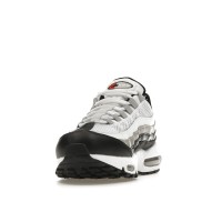 Женские Nike Air Max 95 White Light Iron Ore Black Patent (W)