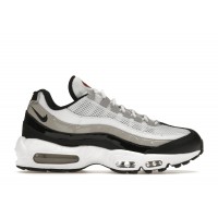 Женские Nike Air Max 95 White Light Iron Ore Black Patent (W)