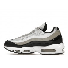 Женские Nike Air Max 95 White Light Iron Ore Black Patent (W)
