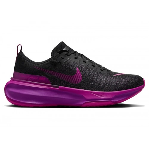 Кроссы Nike ZoomX Invincible Run 3 Black Vivid Grape - мужская сетка размеров