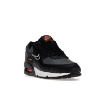 Nike Air Max 90 3D Swoosh Black Grey Orange