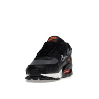 Nike Air Max 90 3D Swoosh Black Grey Orange