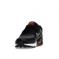 Nike Air Max 90 3D Swoosh Black Grey Orange