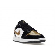 Подростковые Jordan 1 Low SE Gold Toe (GS)